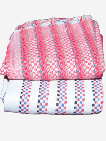 Khadi Cotton Handwoven Towel Set – Pack of 2 Handloom Cotton Towels