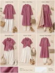 Khadi Cotton Fabric Purple 36 Inch