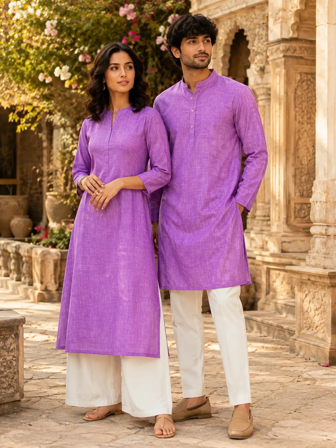 Khadi Cotton Fabric – Purple 36 Inch Width Handloom Fabric Khadi Cotton Fabric – Purple 36 Inch Width Handloom Fabric