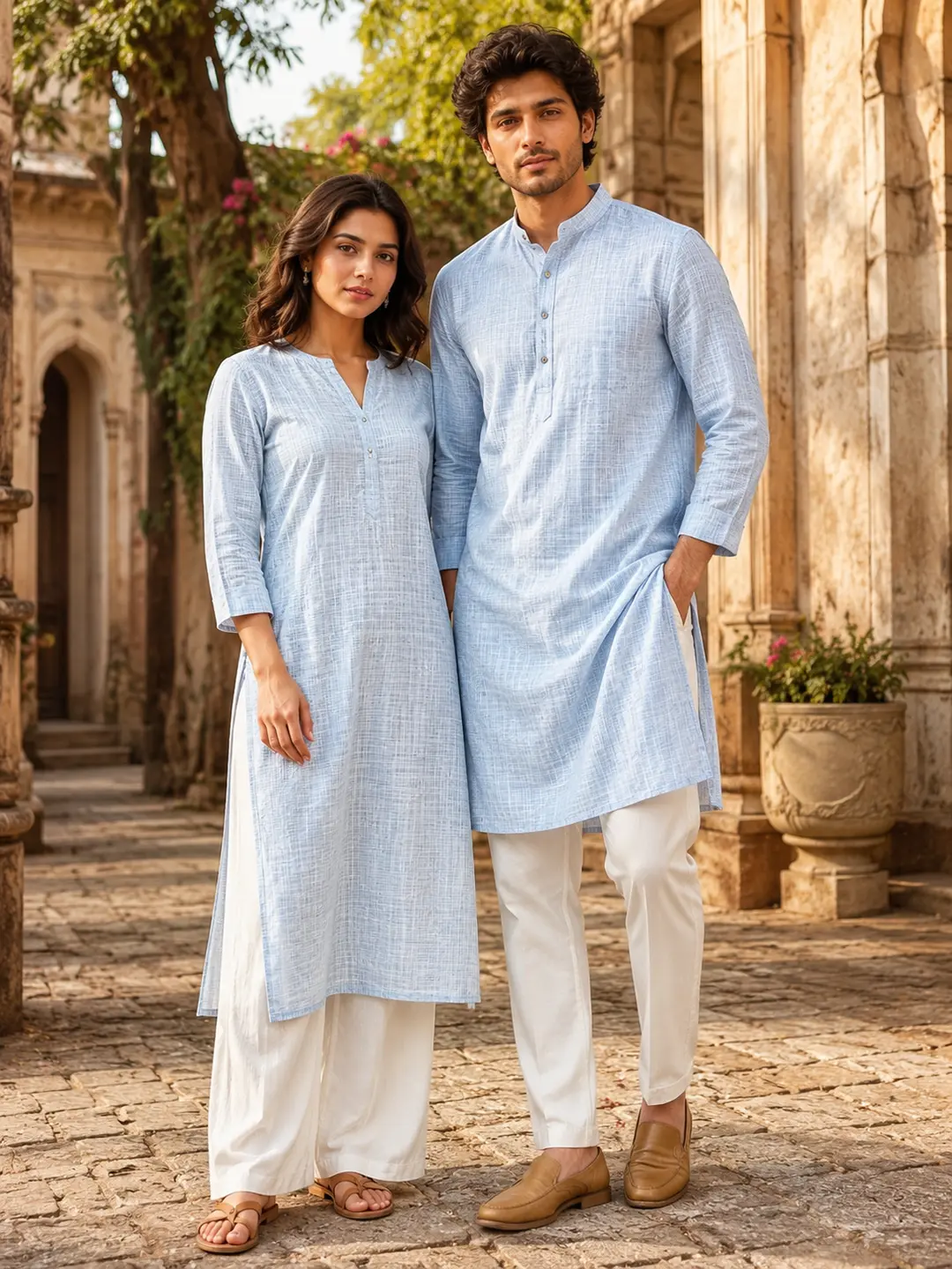 Khadi Cotton Fabric – Pastel Blue 36 Inch Width Handloom Khadi Cotton Fabric – Pastel Blue 36 Inch Width Handloom