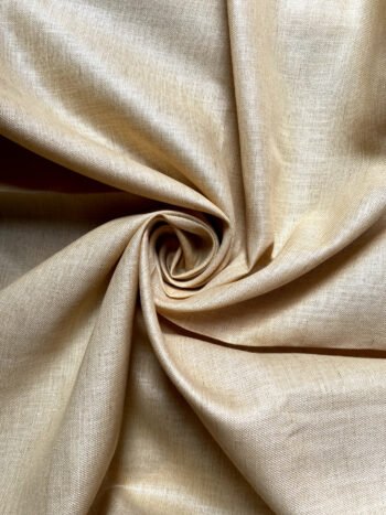 Khadi Cotton Fabric – Light Beige 56 Inch Width Handloom Fabric