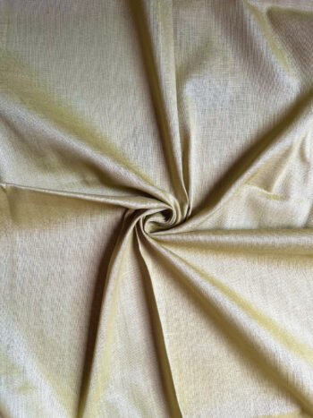 Khadi Cotton Fabric – Beige Gold 36 Inch Width Handloom Fabric