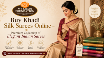 Buy Khadi Silk Sarees Online