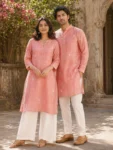 Khadi Fabric Peach(1)