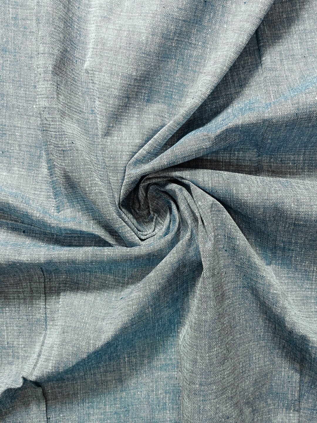 Khadi Fabric Slate Blue(1)