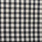 Khadi Fabric Black and White Checkered Pattern(1)
