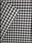 Khadi Fabric Black and White Checkered Pattern(1)