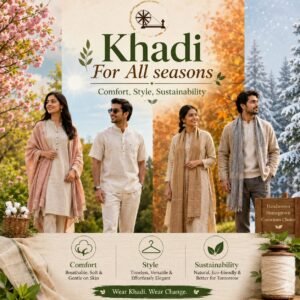 Khadi For All Seasons : Comfort, Style, Sustainability