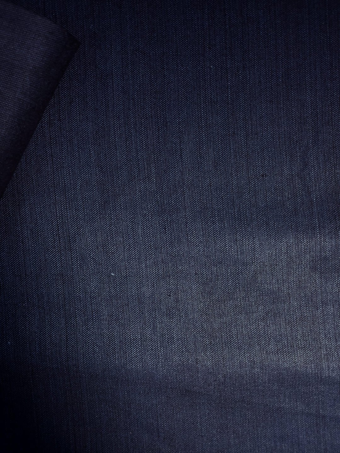 Khadi Fabric Shirt Navy Blue(3)