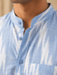 short kurta ice blue – 1