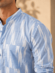 short kurta ice blue – 1