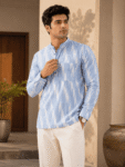 short kurta ice blue – 1