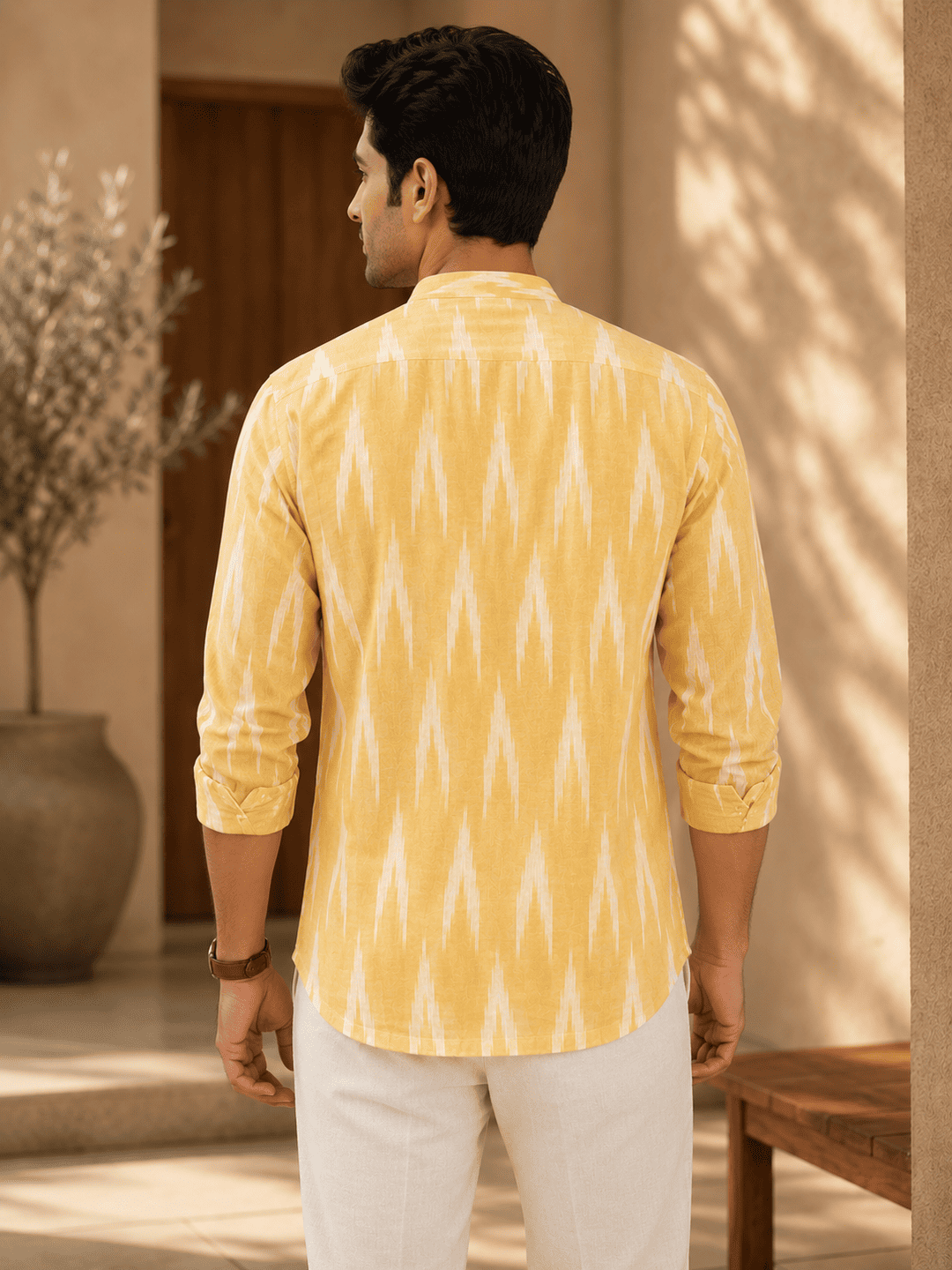short kurta Honey Yellow - 3 Honey Yellow short kurta