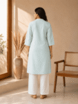 Khadi Cotton Kurta – Mint Green-1