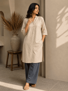 khadi stylish kurti for women