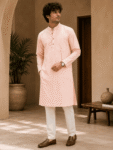 Baby Pink Kurta  -1
