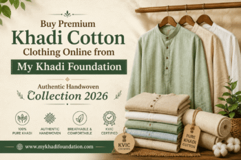 Buy Premium Khadi Cotton Clothing Online from My Khadi Foundation – Authentic Handwoven Collection 2026