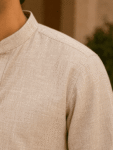 Sand Beige  Cotton kurta-1