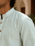 Mint Green Festival Kurta -1