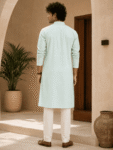 Mint Green Festival Kurta -1