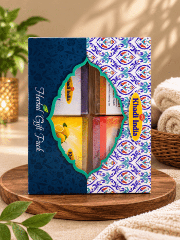 Khadi Natural Herbal Gift Pack Combo Pack of 4