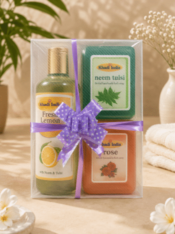 Buy Khadi Herbal Bath Essentials Gift Pack