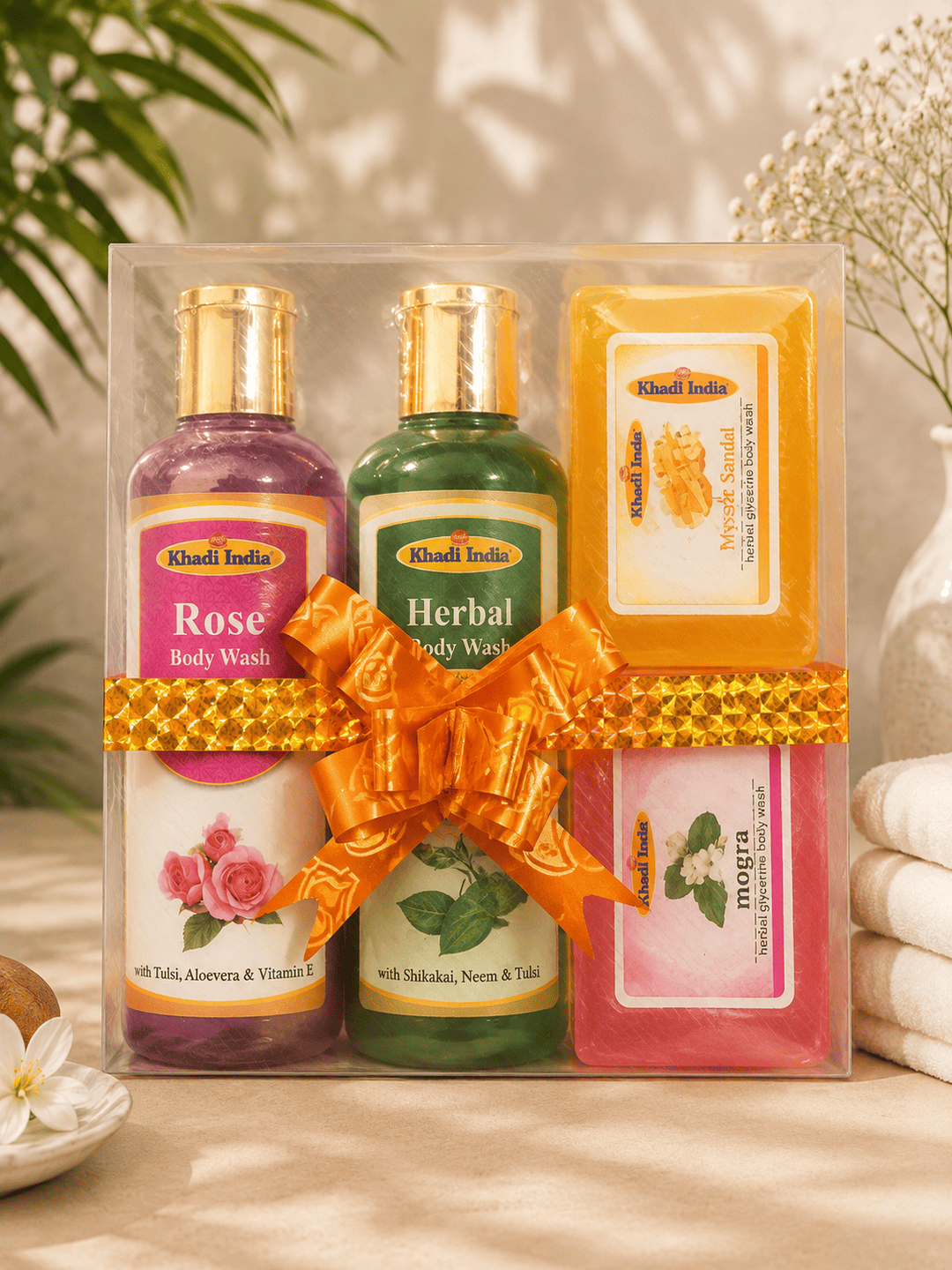 gift pack herbal product Buy Khadi Premium Bath & Body Gift Pack
