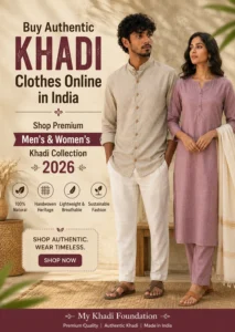 Buy Authentic Khadi Clothes Online in India