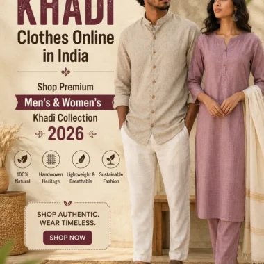 Buy Authentic Khadi Clothes Online in India – Shop Premium Men’s & Women’s Khadi Collection 2026