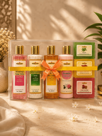 Khadi Natural Luxury Herbal Self Care Gift Box