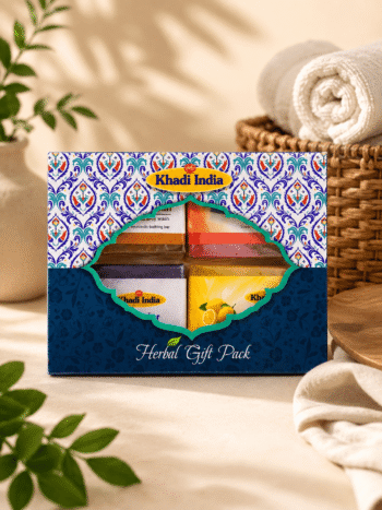 Khadi Natural Herbal Gift Pack Combo Pack of 4