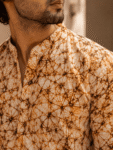 Batik Khadi Short Kurta for Men-1