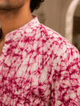 Batik Print Khadi Cotton Short Kurta-2