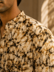 Cotton Short Kurta – Black & Brown