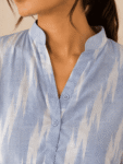 Blue Cotton Co-Ord Set -1