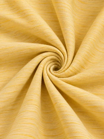 Khadi Cotton Yellow Fabric