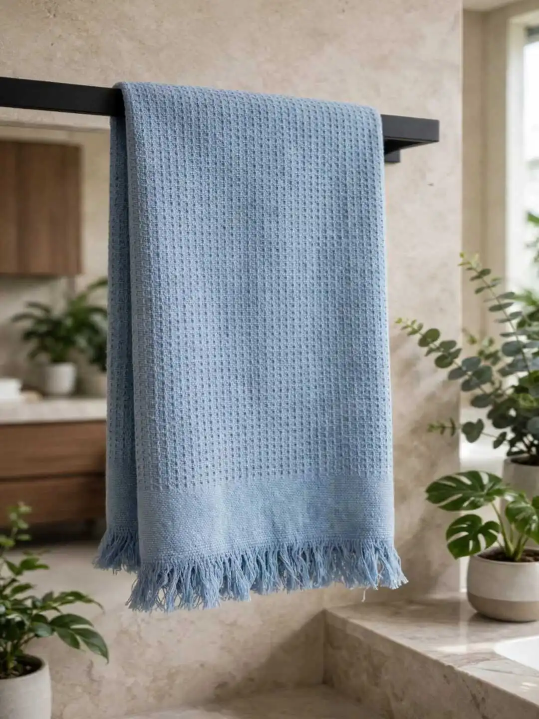 Sky Blue towel 4