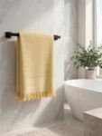 Yellow Khadi Cotton Towel 1