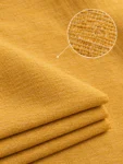 Luxury Mustard Khadi Dress Material Fabric 1