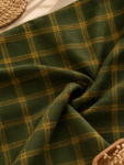 Dark Green Handwoven Khadi Cotton