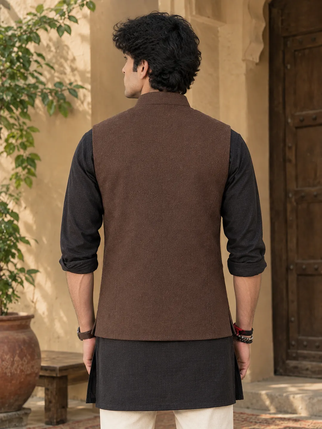 Chocolate Brown jacket 4