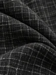 Premium Black Handwoven Khadi 1