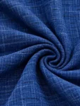 Premium Royal Blue Handwoven Khadi 1
