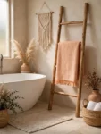 Khadi towel orange 1